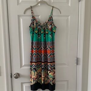 Summer Printed Dress size Medium